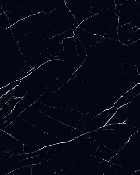 Marquina Nero Matte — Quadra Top Table Jabodetabek