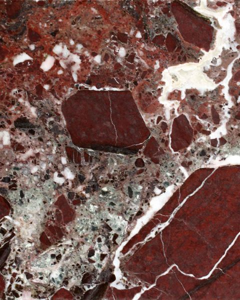 Rosso Levanto — Marble Top Table Jabodetabek